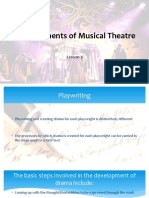 Elements of Musical Theatre