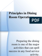 Dining Room Operations