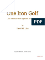 1 Iron Golf Ebook
