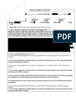 Causal Arguments Lesson Plan