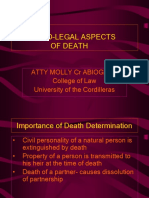 LM5 Medico Legal Aspects of Death