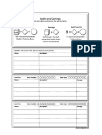 5e New Player Friendly Spell Sheets - DOCX