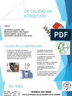 Control de Calidad en La Construccion