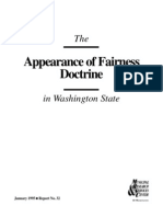 Appearance of Fairness