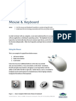 Computer Skills 1 - Mouse & Keyboard PDF