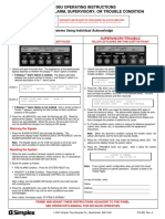 Simplex 4100ES Operating Instructions