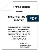 Income Tax Assignment