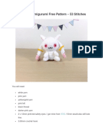 Kyubey Amigurumi Free Pattern