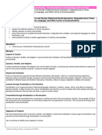 Topic 4 Patterned Social Interaction, Integrated and at Times Unstable