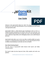 AppGameKit Studio User Guide PDF