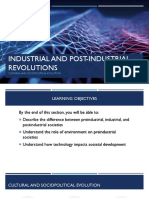 Industrial and Post-Industrial Revolutions