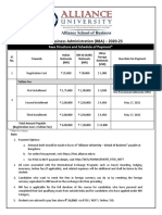 ASOB BBA Fee Structure 2020 PDF