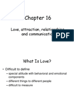 AP CH 16 Social Psychology - Love and Attraction