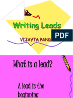 Types of Intro or Lead