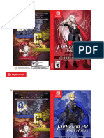 Fire Emblem Three Houses Box Art Sheets PDF