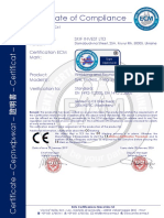 Certificate CE