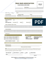 Nba Stamp Application Form - New