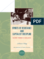(SUNY Series in The Anthropology of Work) Aihwa Ong - Spirits of Resistance and Capitalist Discipline - Factory Women in Malaysia-State University of New York Press (2010) PDF