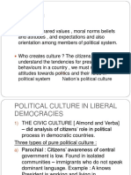 POLITICAL CULTURE PS 109 Topic 3 PDF