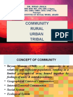 URT Communities & Their Issues