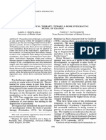 Prochaska & DiClemente (1982) Transtheoretical Therapy (Toward A More Integrative Model of Change) PDF