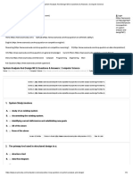 System Analysis and Design MCQ Questions & Answers - Computer Science PDF