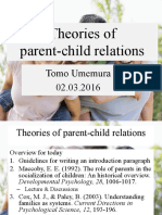 Lecture 2 Theories of Parent-Child Relations
