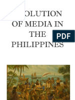 Evolution of Media in The Philippines