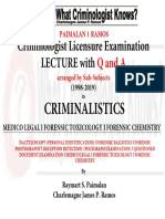 Lecture and Q and A Series in Medico Legal PDF