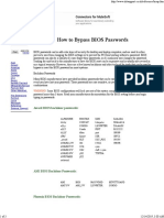 UKT Support - How To Bypass BIOS Passwords