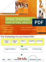 Ufone Strategic Marketing Analysis