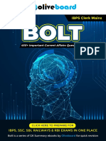 IBPS Clerk Mains 2019 Bolt PDF