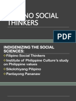 Filipino Social Thinkers