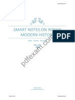 Notes On Modern History PDF