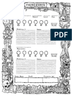 Frostgrave - Fan Creation - Custom Character Sheets