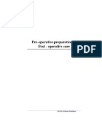 Pre Operative Preparation PDF