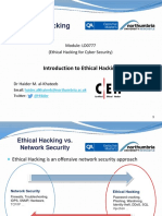 Introduction To Ethical Hacking