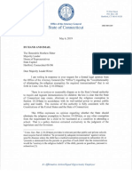 Connecticut Attorney General Legal Opinion Letter On Religious Exemption On Immunizatoins 5-6-2019