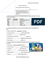 Comparatives Quiz