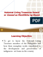 8 National Living Treasures Award or Gawad Sa Manlilikha NG Bayan