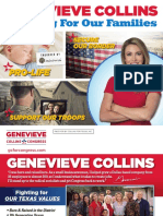 Genevieve Collins Campaign Mailer