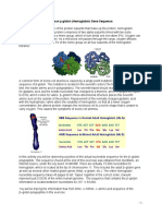 Beta Globulin Gene Sequence