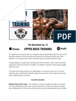 Upper Back Training PDF