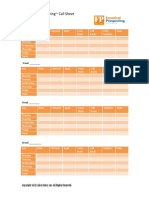 FP Fanatical Prospecting Call Sheet PDF