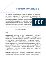 Theory of Machinary-1 PDF