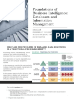 CH 6 - Foundations of Business Intelligence Databases and Information Management