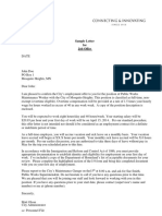 Employment Job Offer Letter PDF