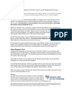 In Form Pauperis Overview and Sample Forms