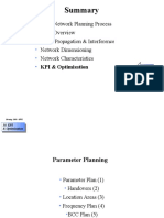 GSM Network Planning Process GSM Overview Radio Propagation & Interference Network Dimensioning Network Characteristics