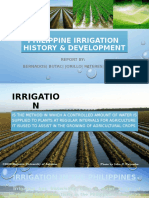 Philippine Irrigation History & Development